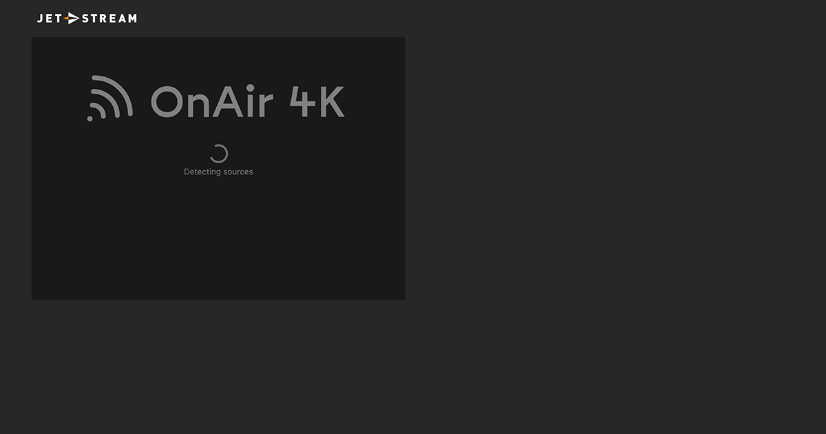 OnAir 4K. An easy way to start live streaming.