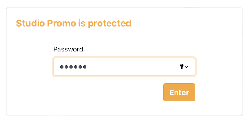 Password protected streams. Protect video.