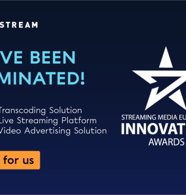 Jet-Stream nominated for 3 Streaming Media Innovation awards