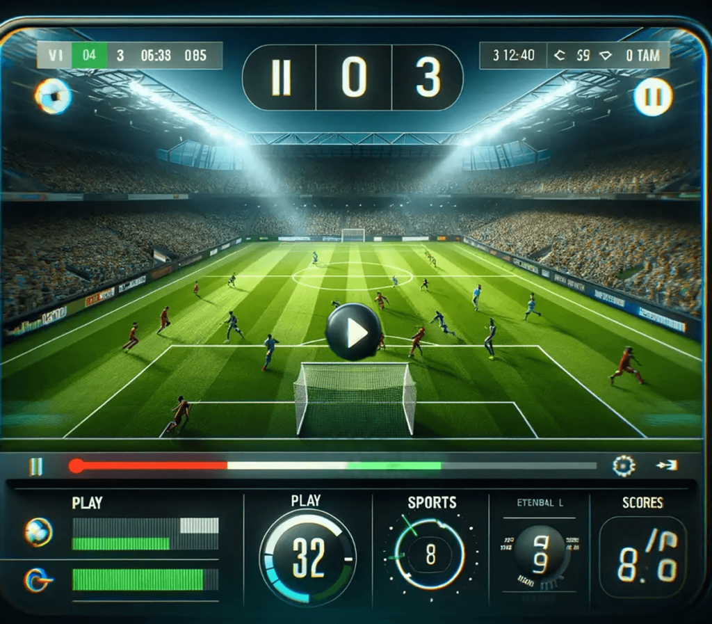 Display logos, titles and data in real-time thanks to interactive video.