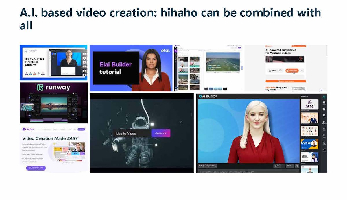 AI for interactive video
